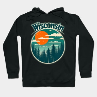 Wisconsin Tourism Graphic Hoodie